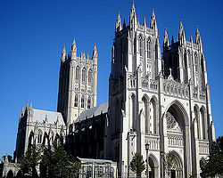 Washington National Cathedral is officially dedicated as the Cathedral Church of Saint Peter and Saint Paul.